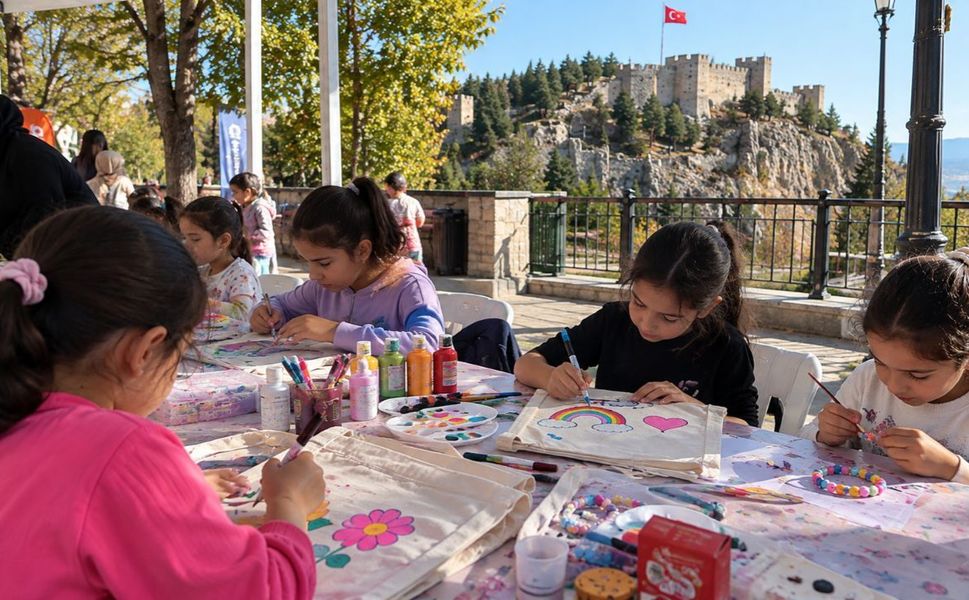 Kahramanmaraş’ta Kız Çocuklarına Özel Renkli Atölye
