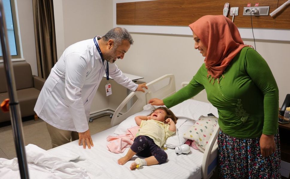 Kahramanmaraş’ta 1 Yaşındaki Bebeğin Böbreğinden Taş Çıktı