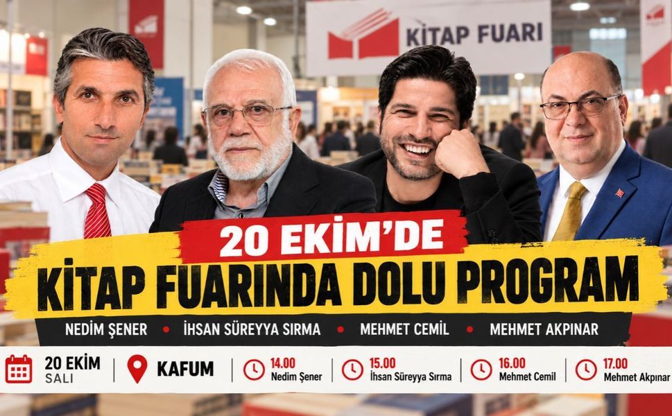Kahramanmaraş Kitap Fuarı’nda 4 Önemli İsim Buluşacak