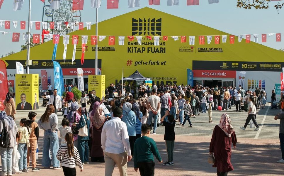 Kahramanmaraş Kitap Fuarı 400 Bin Ziyaretçiyle Rekor Kırdı