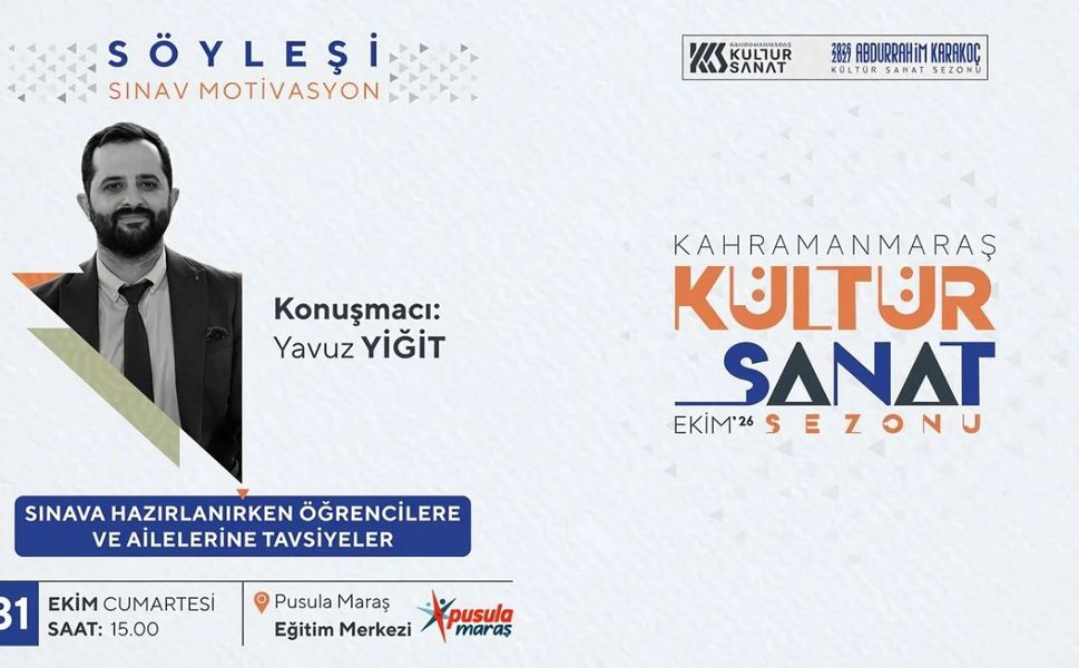 Kahramanmaraş’ta Hafta Sonu İki Farklı Program