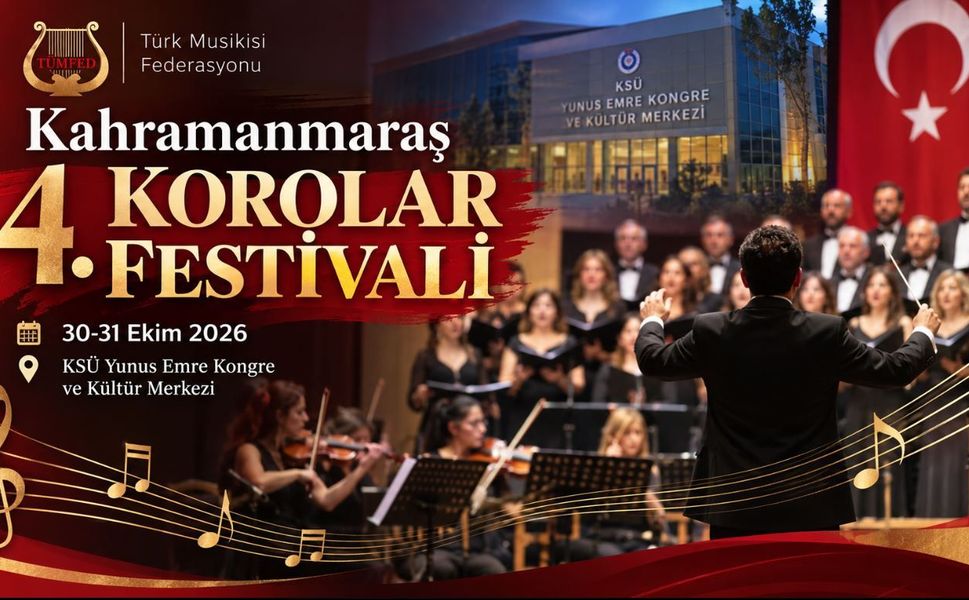 Kahramanmaraş 4’üncü Korolar Festivali Başlıyor