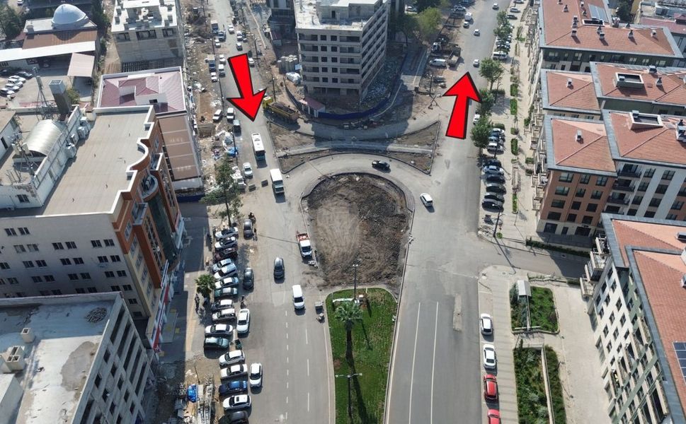 Kahramanmaraş’ta iki caddenin bazı bölümleri tek yön oldu