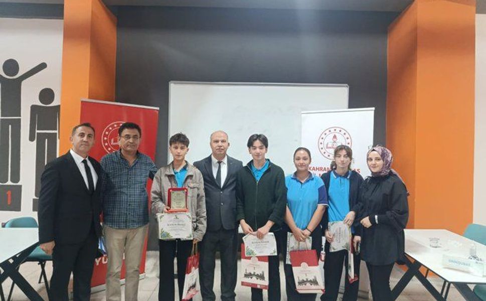 Kahramanmaraş’ta Liseler Arası Çevre Bilgi Yarışması İl Finali Yapıldı
