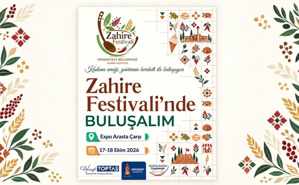 Kahramanmaraş’ta Zahire Festivali İçin Geri Sayım Başladı