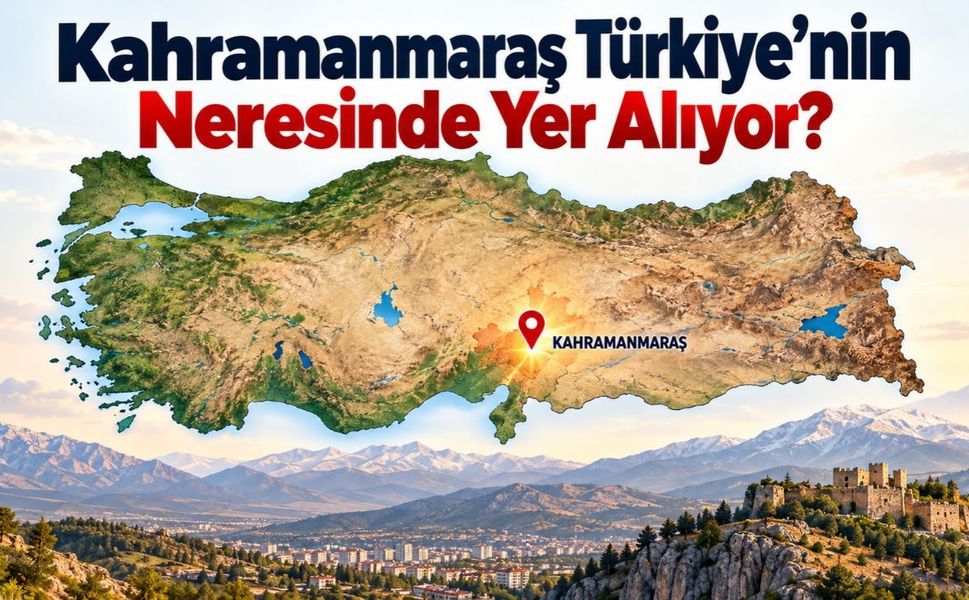 Kahramanmaraş Türkiye’nin Neresinde Yer Alıyor?