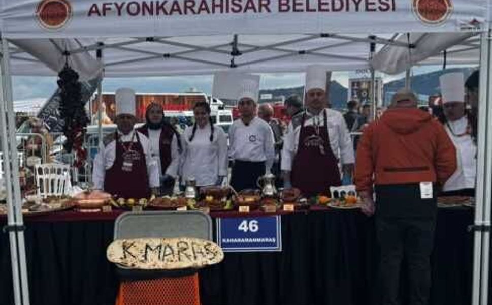 Kahramanmaraş’ın Tescilli Lezzetleri Afyonkarahisar’da Büyük İlgi Gördü