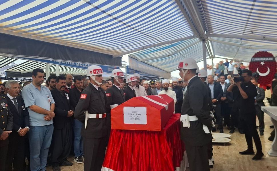 Şehit Uzman Çavuş Yusuf Güneş Son Yolculuğuna Uğurlandı
