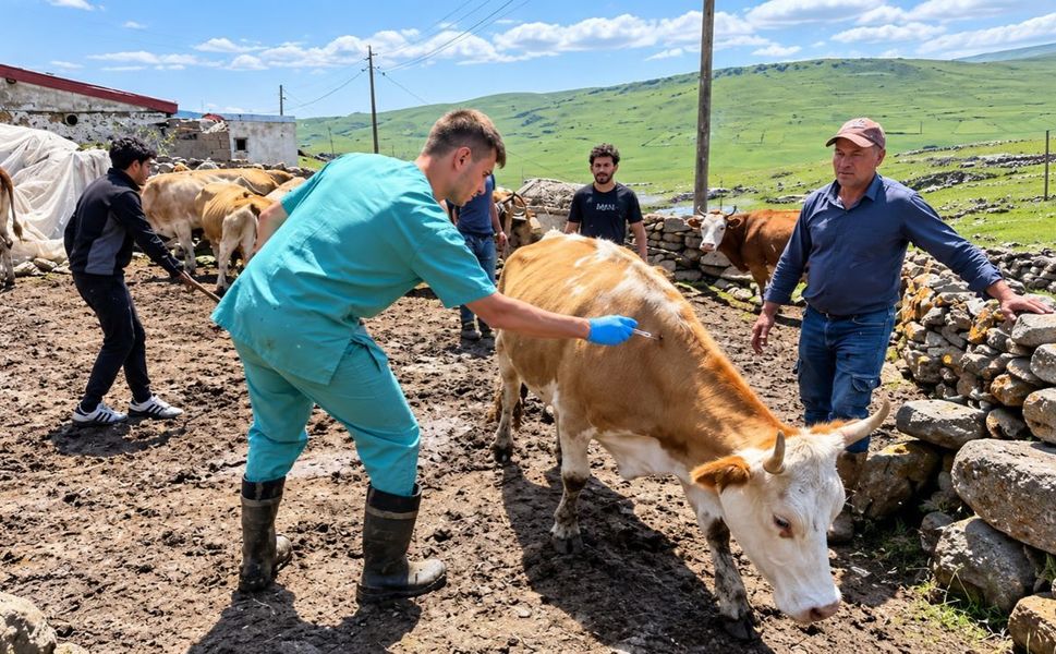 Kahramanmaraş’ta Şap Hastalığının Belirtileri ve Bulaşma Yolları