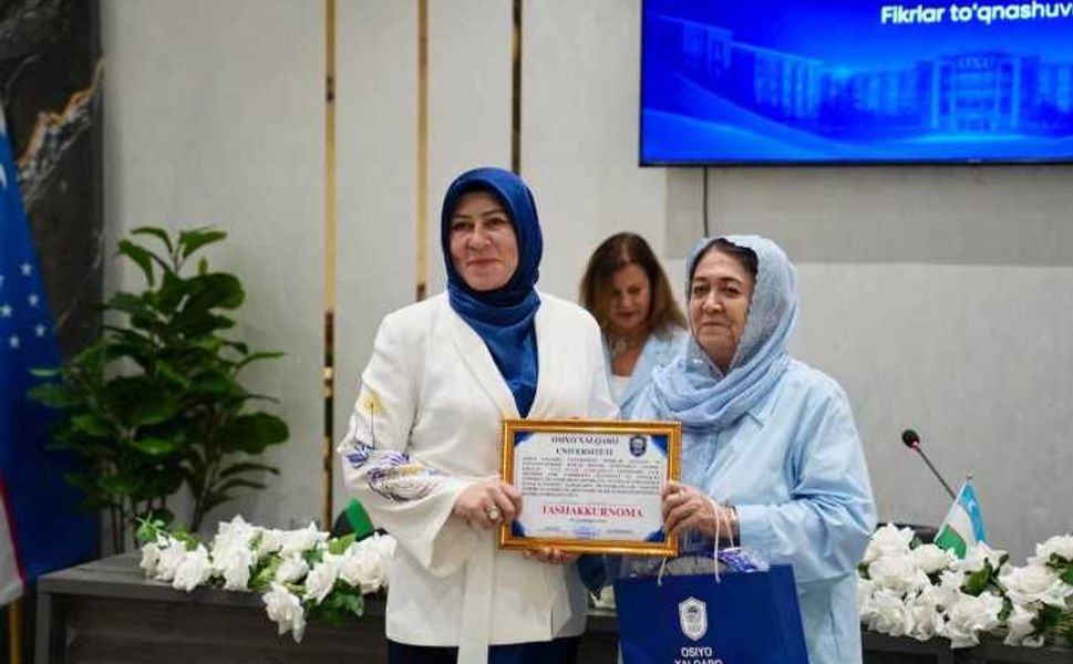 Kahramanmaraşlı Yazar Kadriye Kırdök Özbekistan’da Türk Dünyasının Edebi Köprüsü Oldu