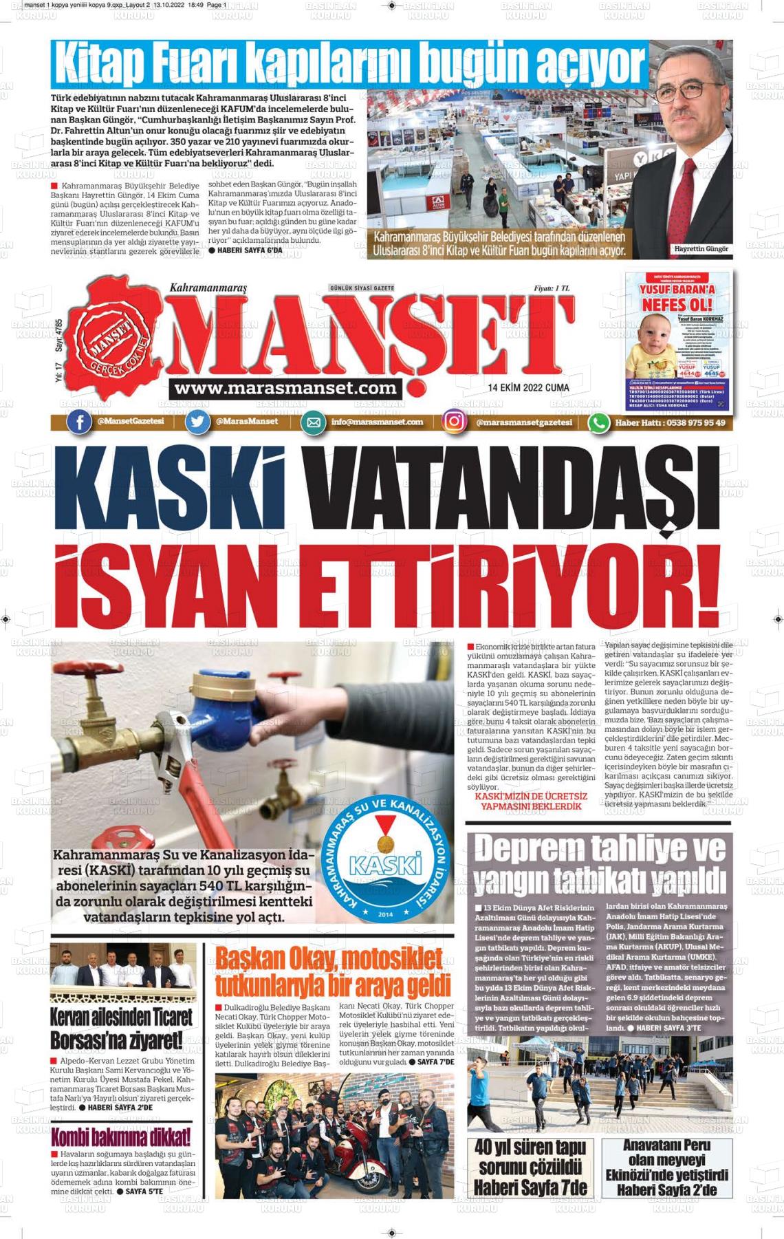 maras-manset-gazetesi-14-ekim-2022-gazete-manseti