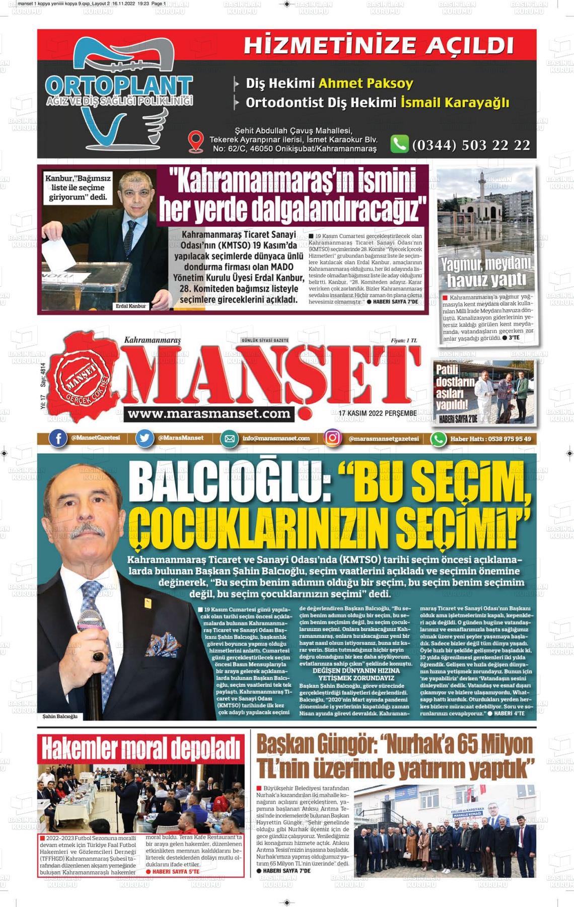 maras-manset-gazetesi-17-kasim-2022-gazete-manseti