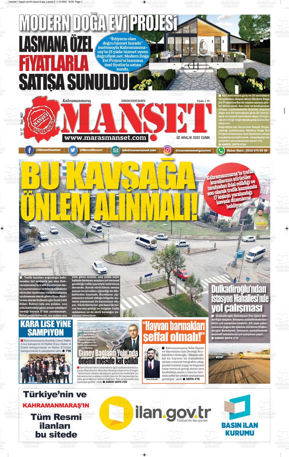 maras-manset-gazetesi-02-aralik-2022-gazete-manseti