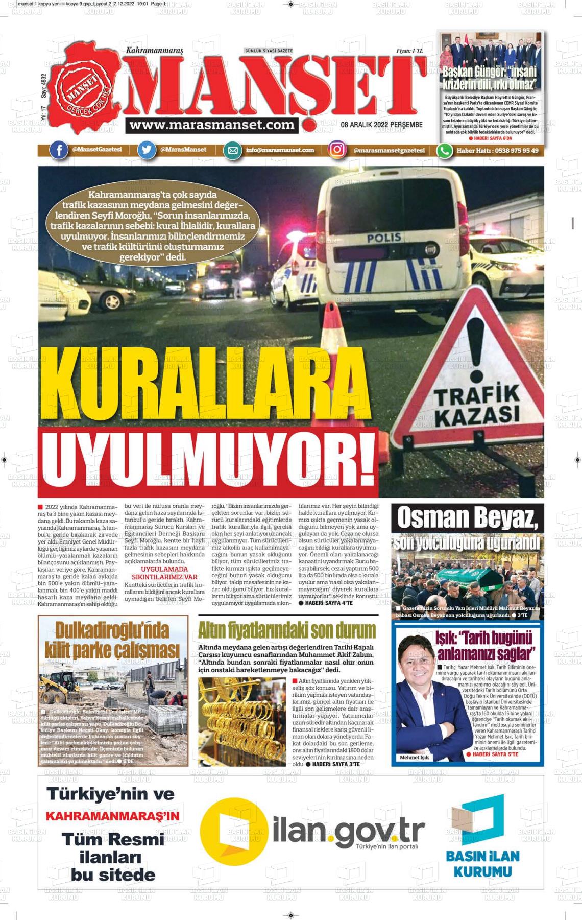 maras-manset-gazetesi-08-aralik-2022-gazete-manseti