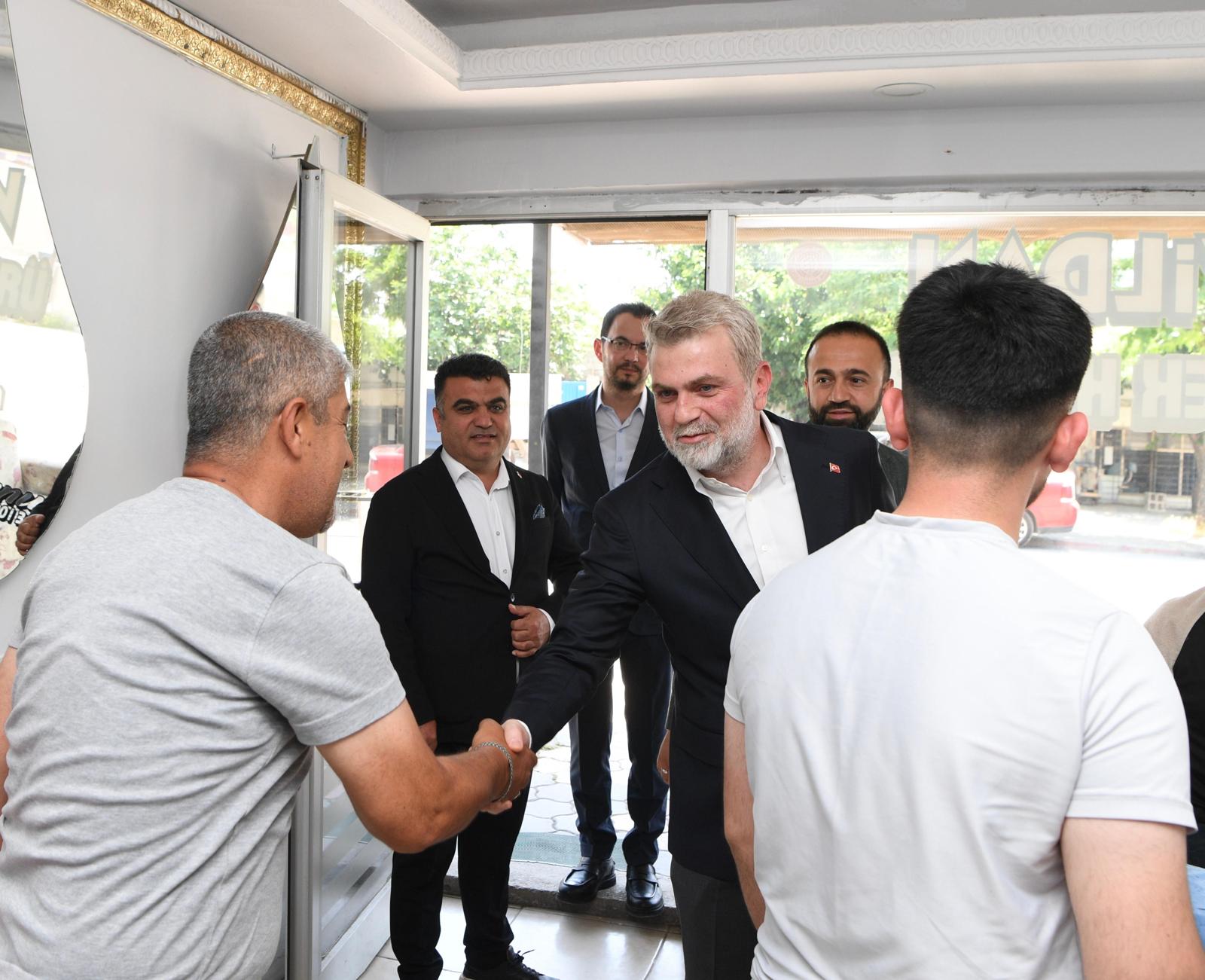 Başkan Görgel, Kanuni’de Esnaf Ve Vatandaşlarla Bir Araya Geldi (1)