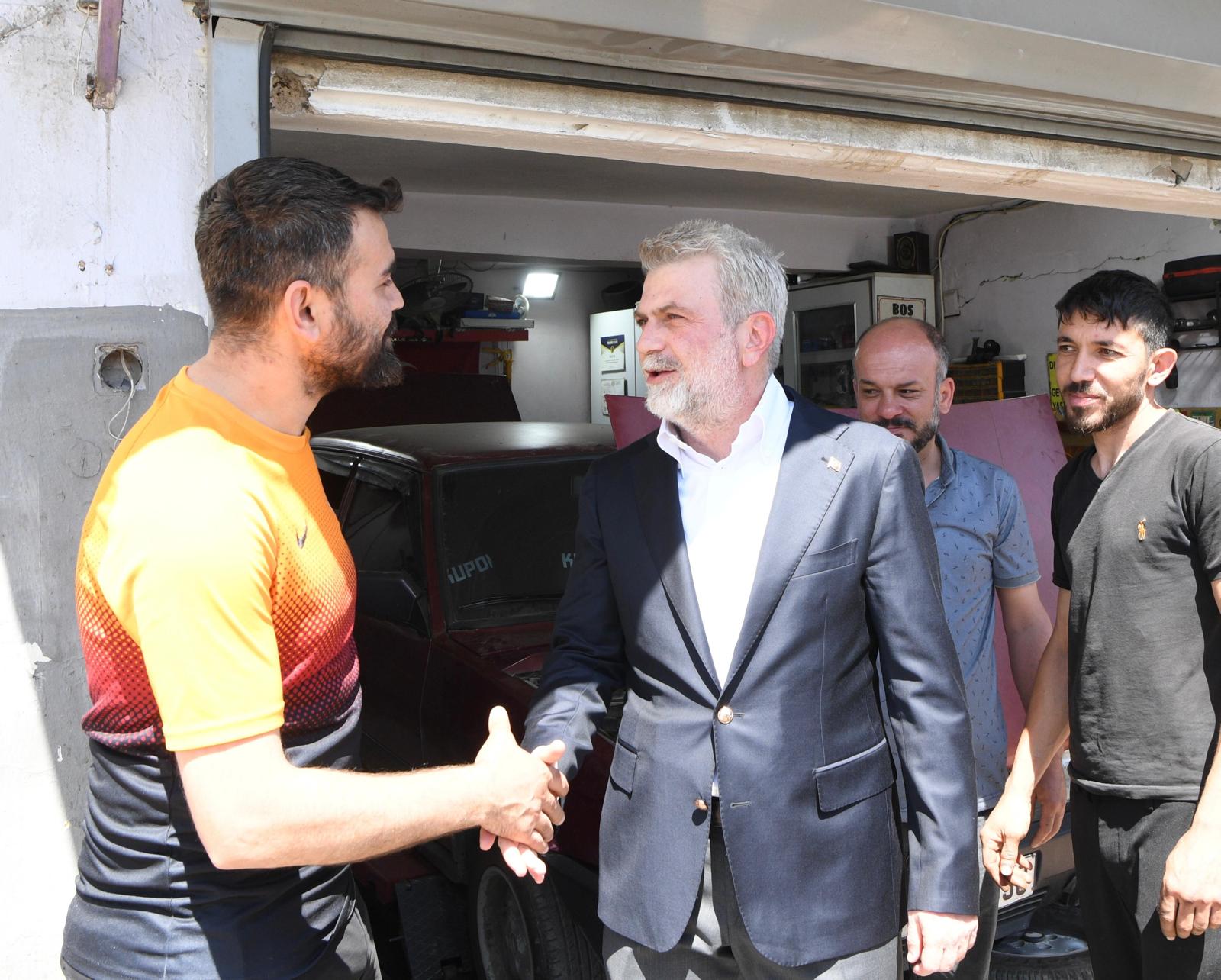 Başkan Görgel, Kanuni’de Esnaf Ve Vatandaşlarla Bir Araya Geldi (4)