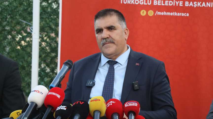 Türkoğlu Belediye Başkanı Mehmet Karaca