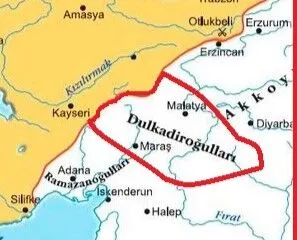 Dulkadirogullari Haritasi