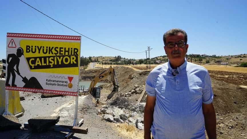Yeniyurt Mahalle Muhtarı Hasan Taramış
