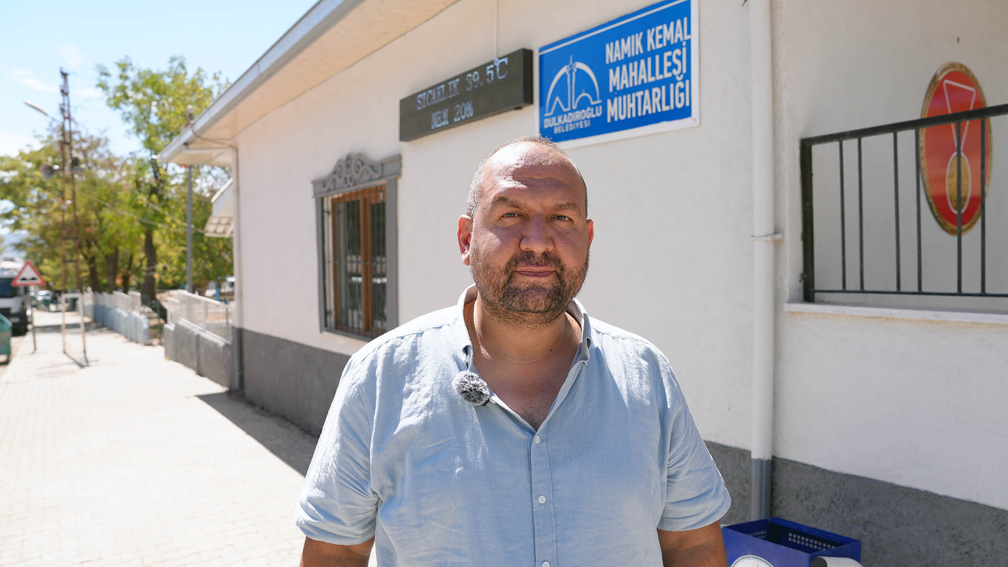 Namık Kemal Mahalle Muhtarı Muhammet Yetişmiş