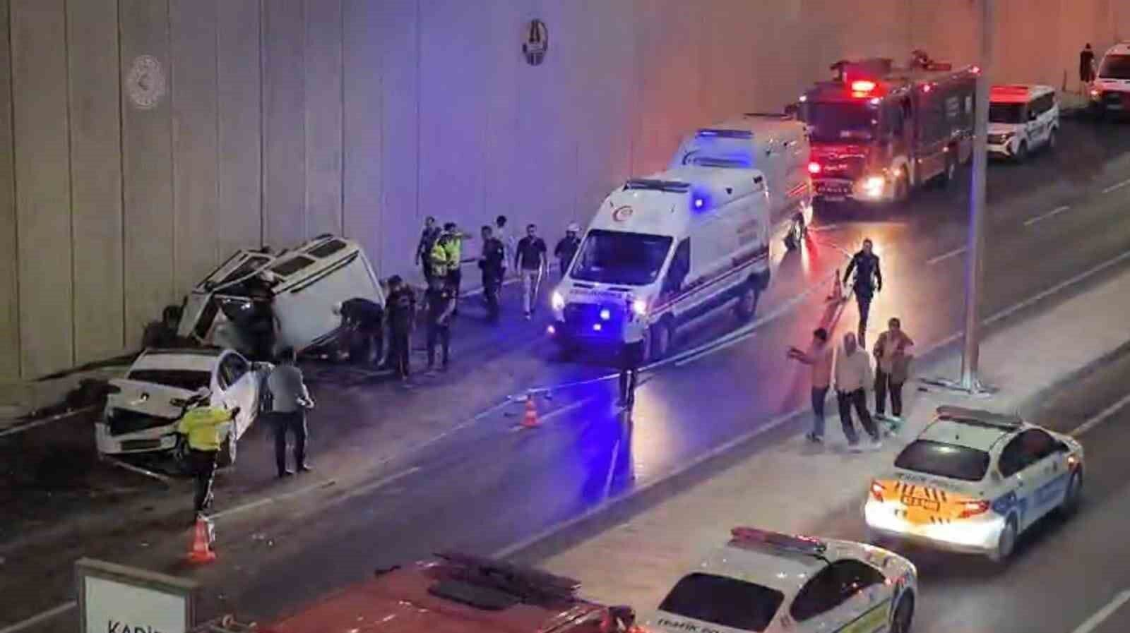 Zincirleme kaza: 1’i ağır 5 yaralı