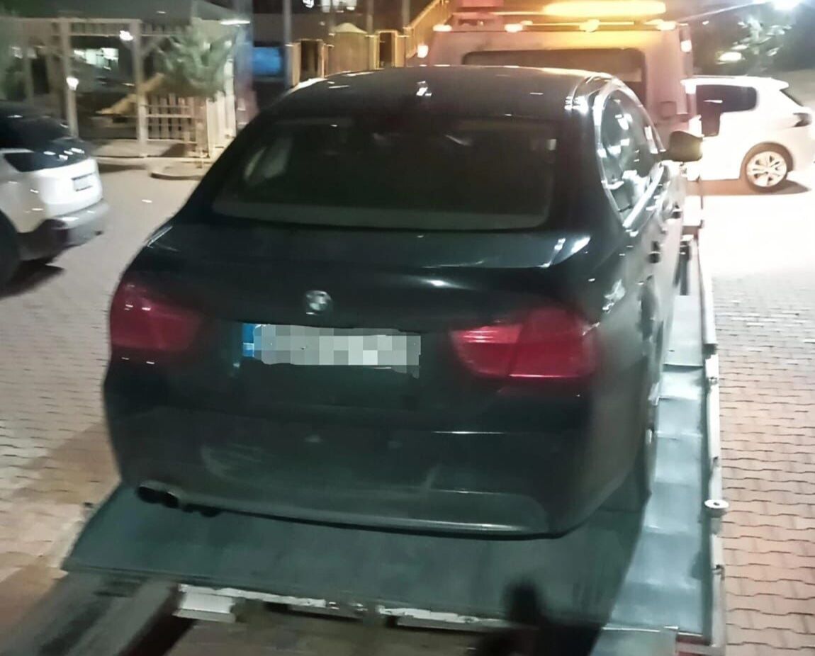 Kahramanmaraş'ta gece yarısı drift atmanın cezası ağır oldu