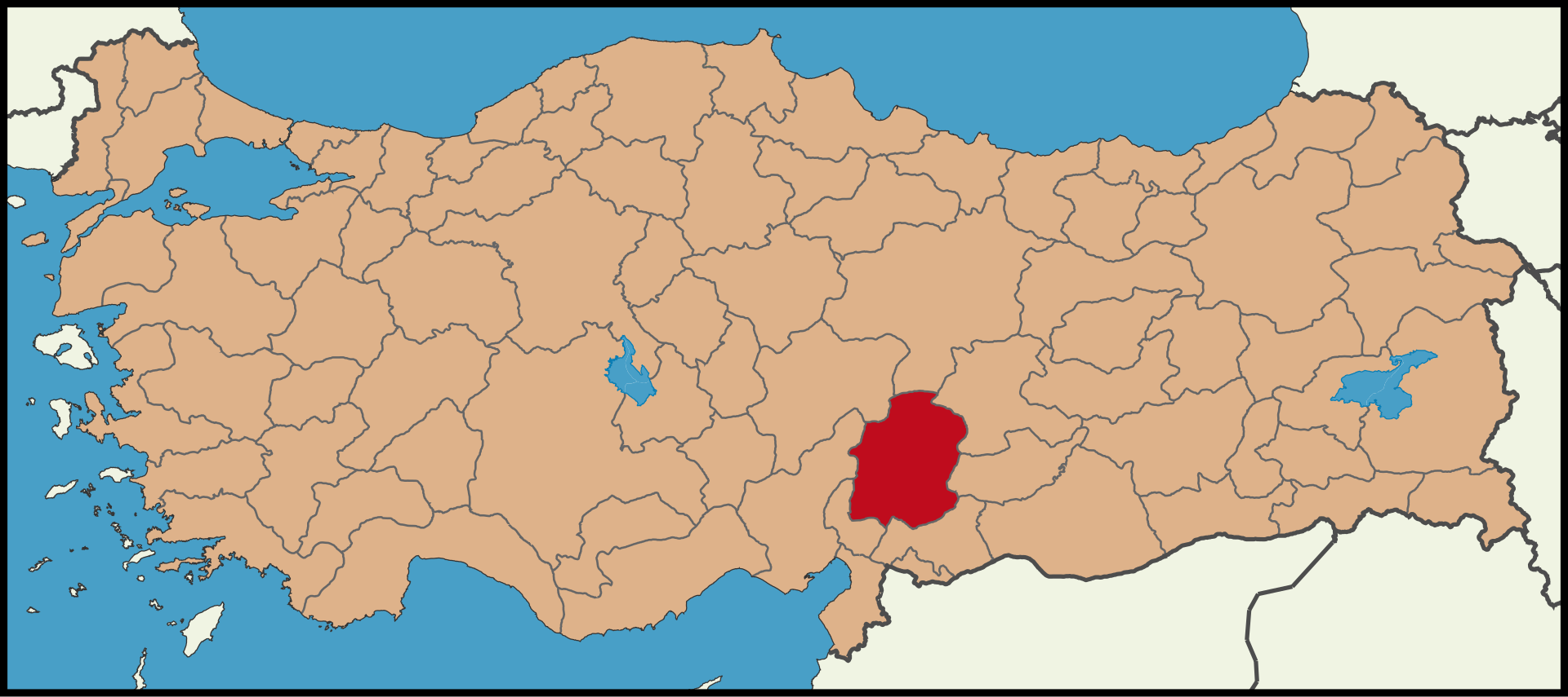 Latrans Turkey Location Kahramanmaraş.svg