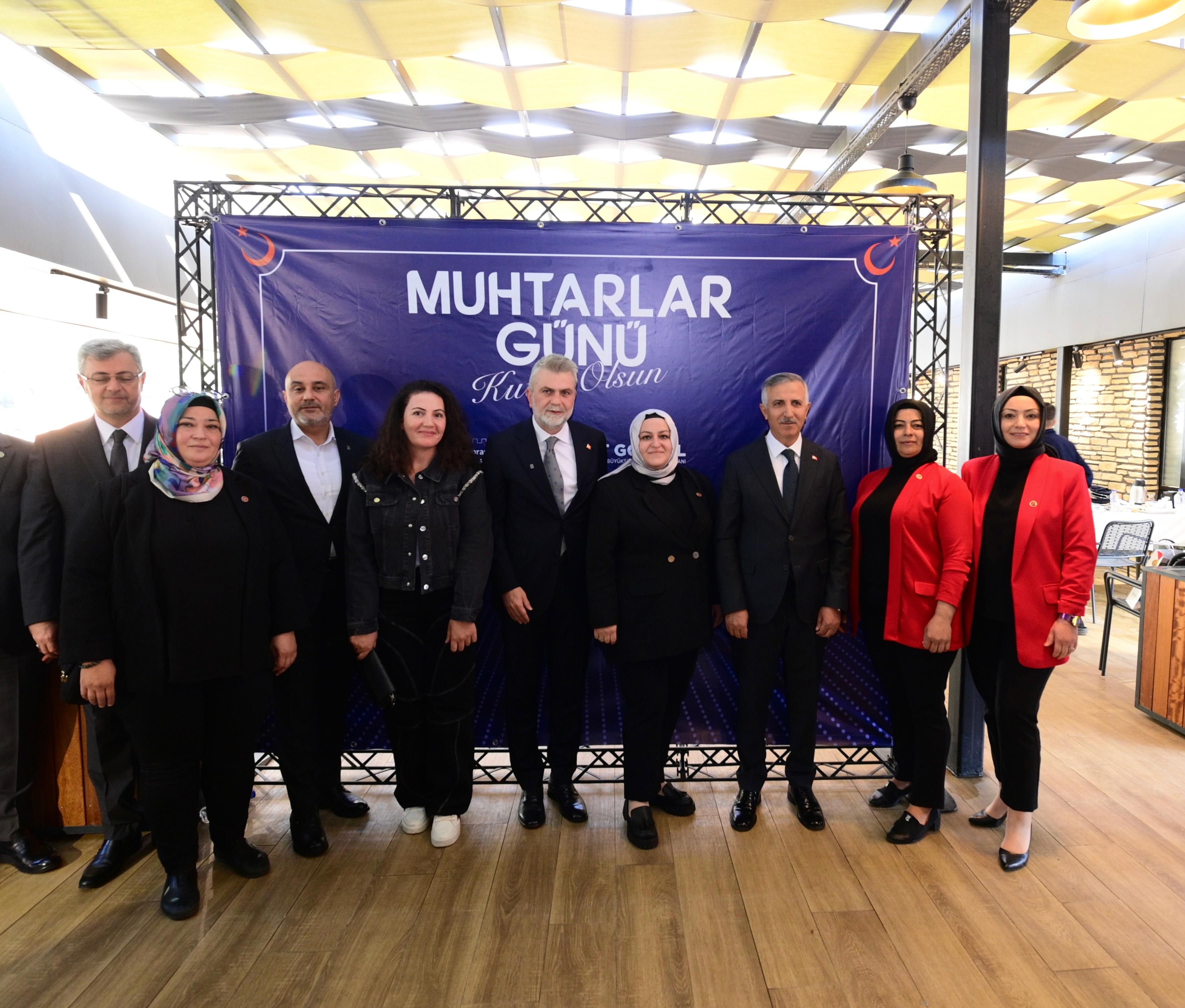 Başkan Fırat Görgel; “Tüm Muhtarlarımızın Muhtarlar Günü’nü Tebrik Ediyorum”