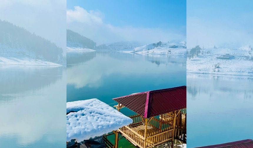 Bu manzara İsviçre’den değil Kahramanmaraş’tan