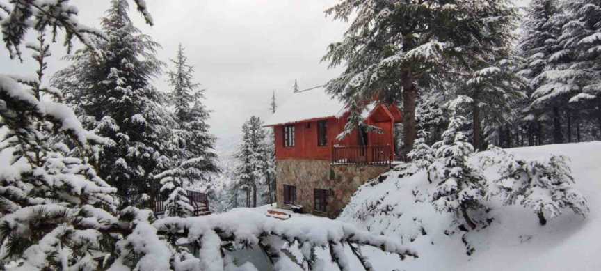 Kahramanmarasin Kirsal Bolgelerinde Kar Yagisi Etkili Oluyor