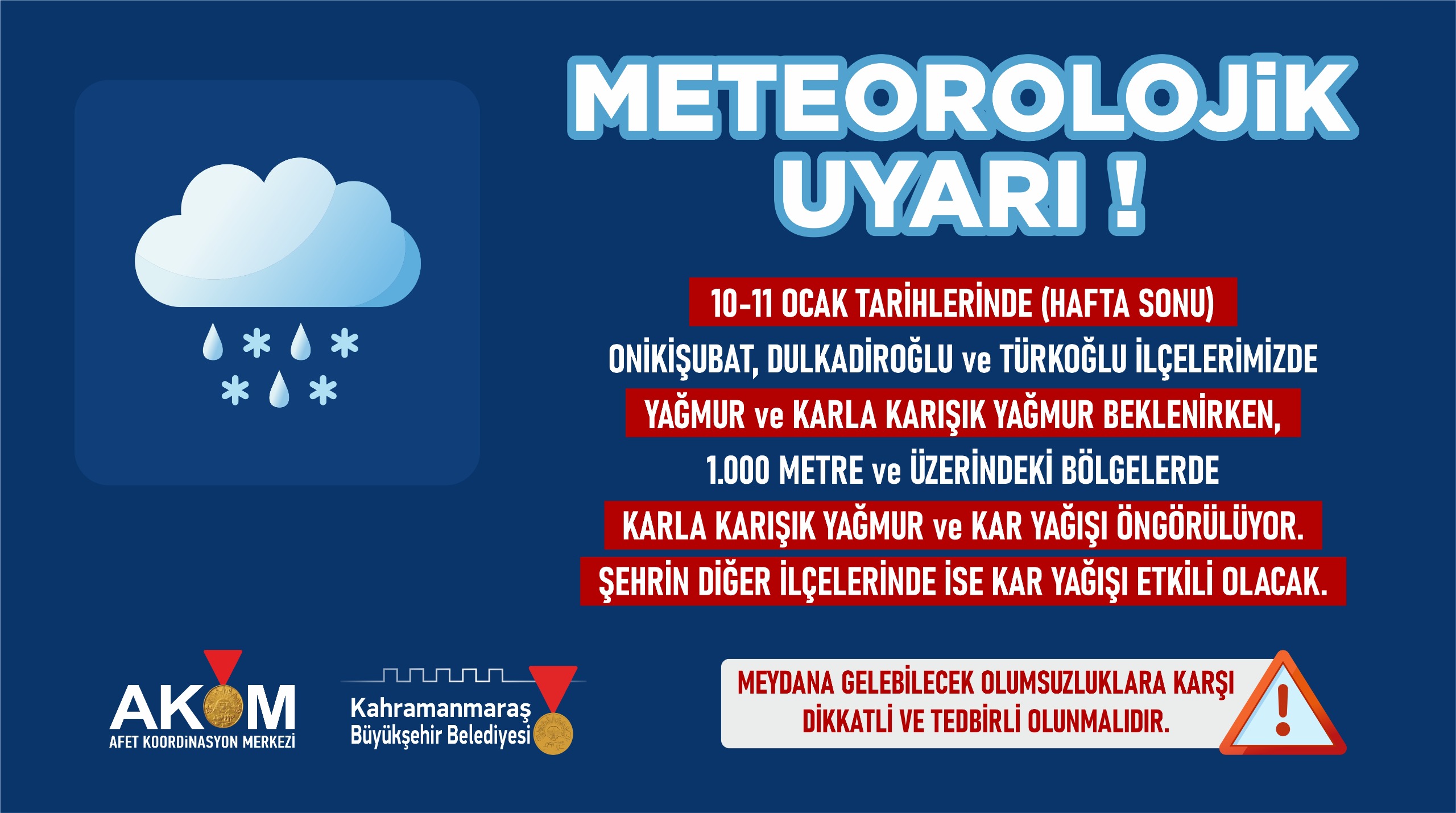 Meteorolojik Uyarı