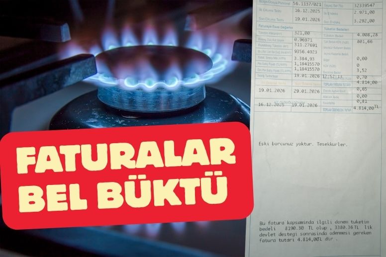 Deprem bölgesinde faturalar bel büktü