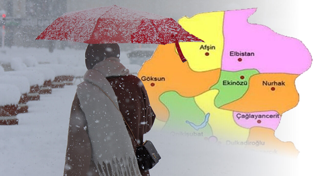 Kahramanmaraş’ın kuzey ilçeleri için meteorolojik uyarı