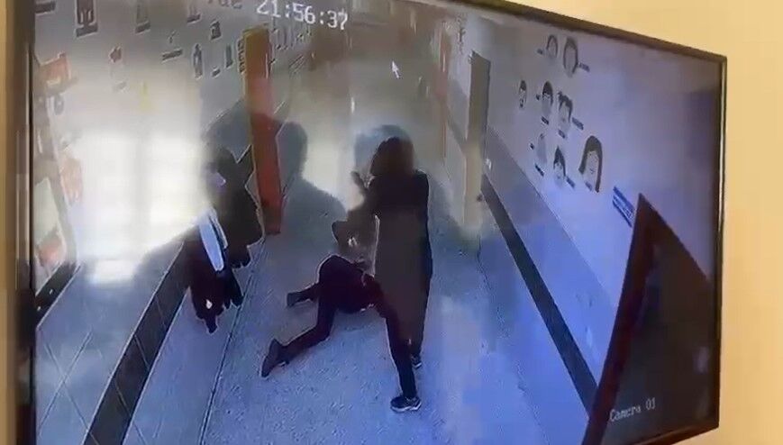 Kahramanmaraşta okul saldırısının güvenlik kayıtları ortaya çıktı, işte saldırı anı