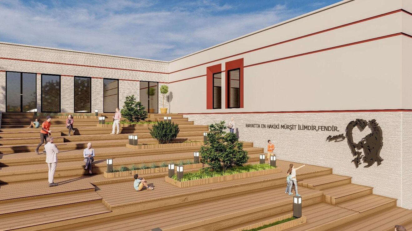 Elbistan’ın Yeni Kütüphanesinde Sona Doğru