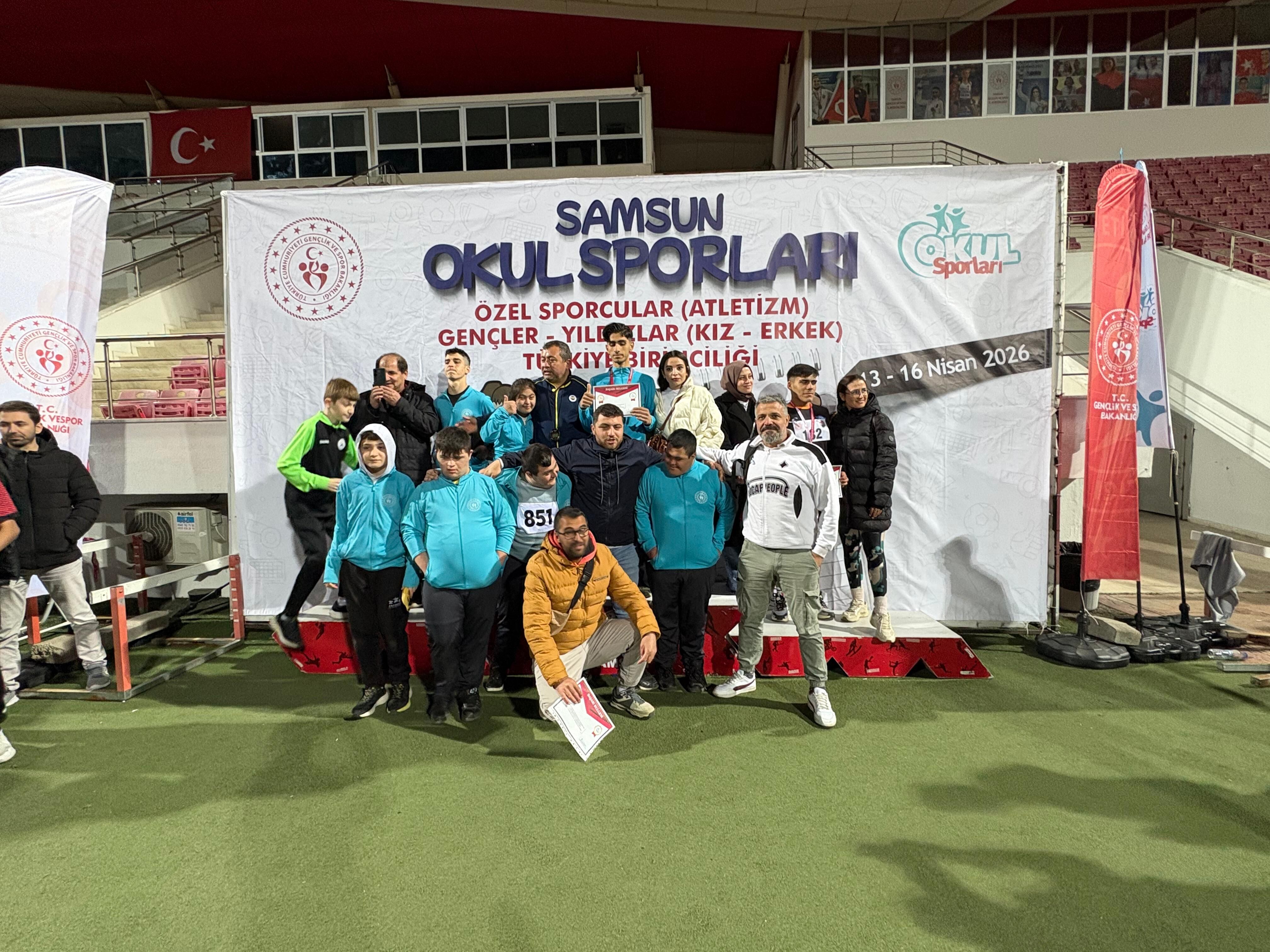 Kahramanmaraşlı Özel Sporculardan Türkiye Şampiyonası’nda Büyük Başarı