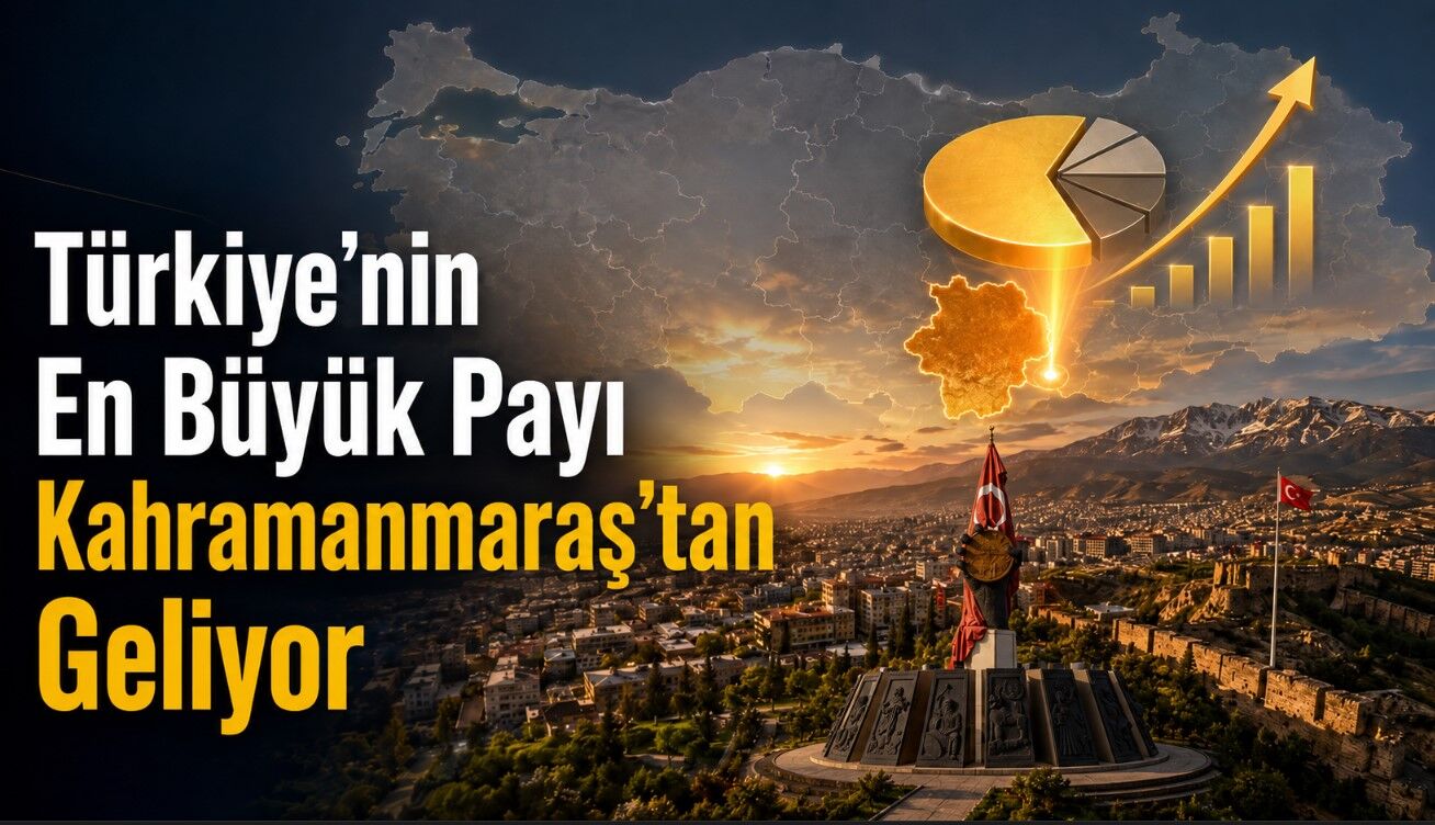 Türkiye’nin En Büyük Payı Kahramanmaraş’tan Geliyor