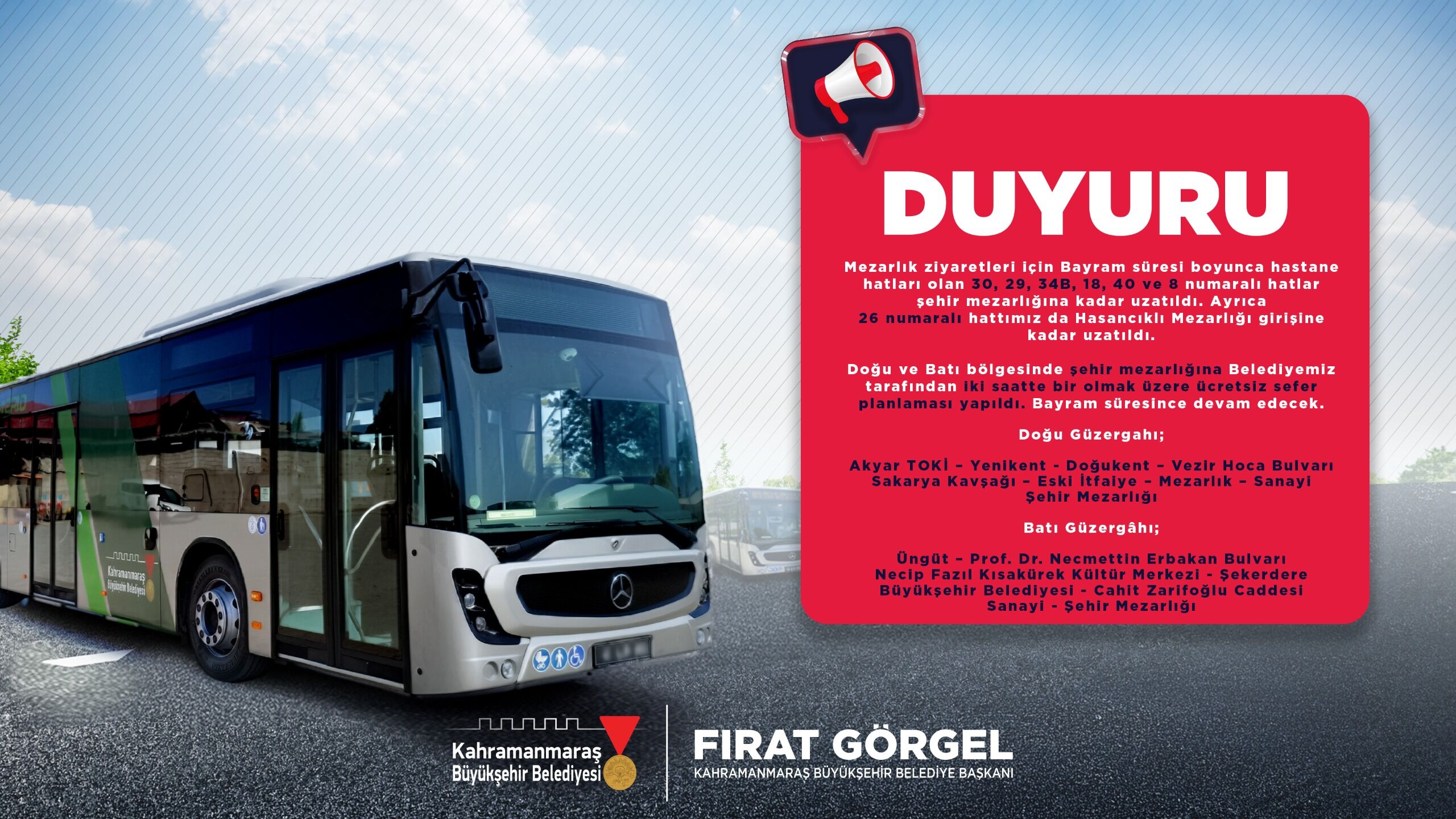 Mezarlık Ulaşım