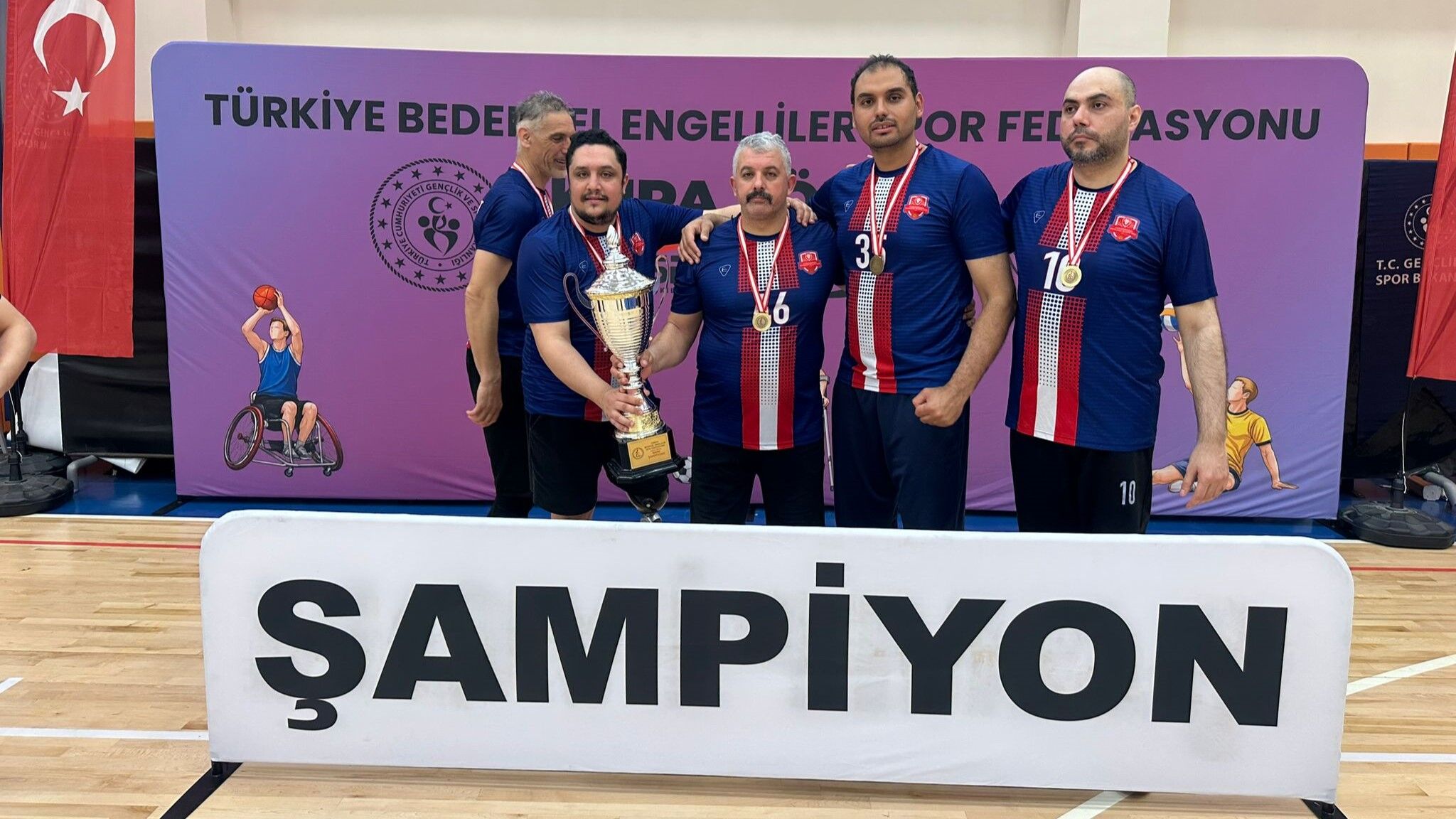 Oturarak Voleybol Takımı (4)