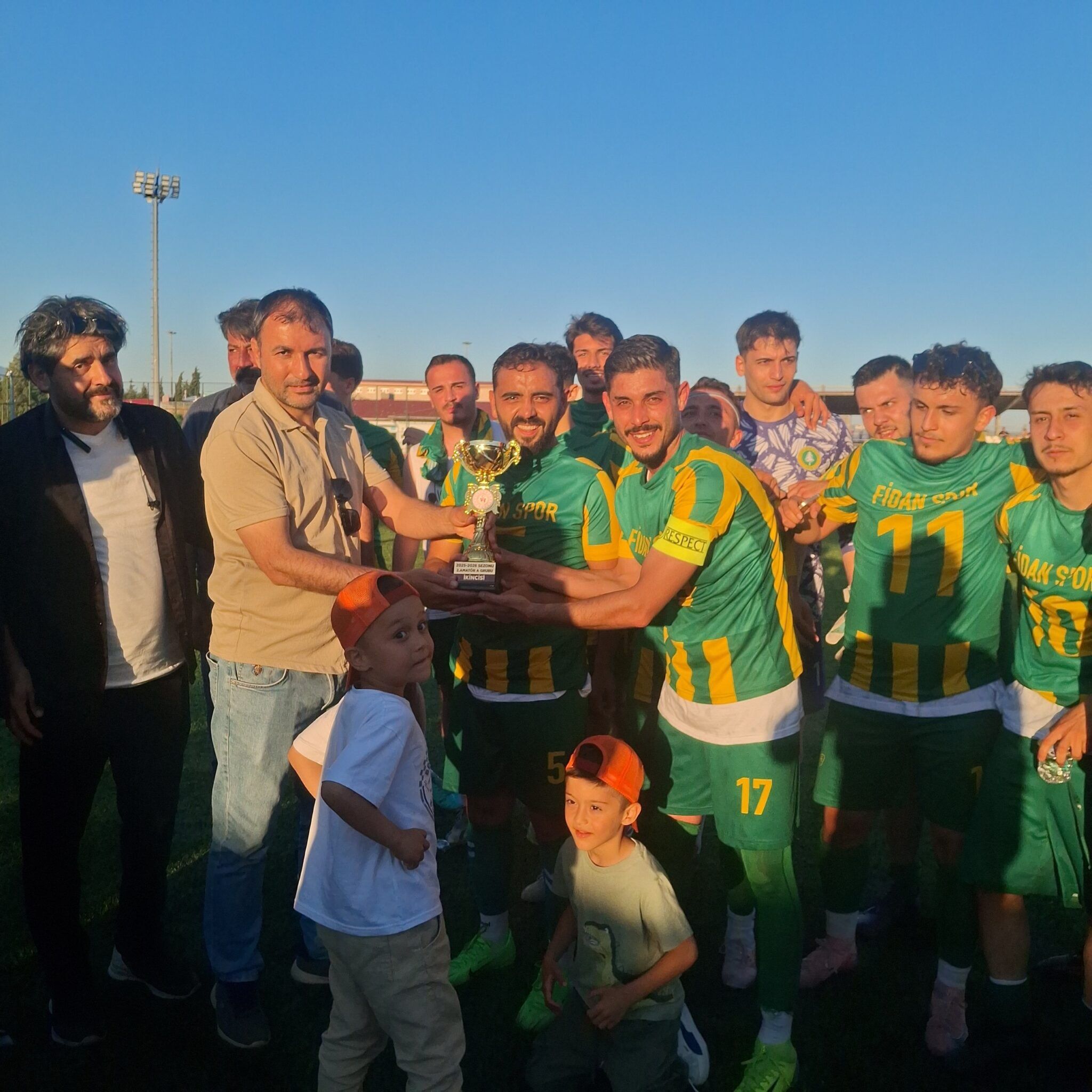 Magrali Fidanspor Son Nefeste 1. Amator Lige Yukseldi 2048X2048