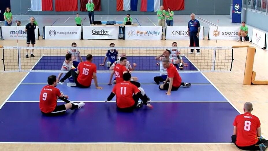 Oturarak Voleybol Milli Takımı (4)