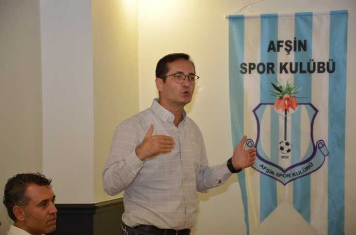 Afşin Spor'a İş Dünyasından Güçlü Destek Hedef 3. Lig (1)