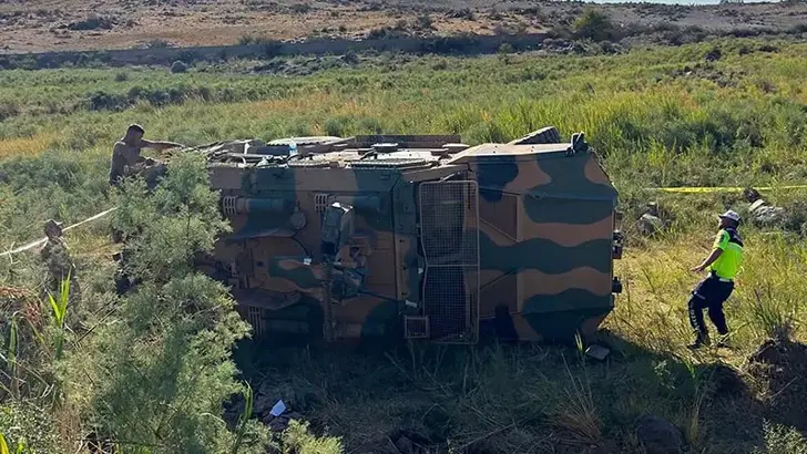 Iğdır’da askeri araç devrildi: 1 şehit, 2 yaralı