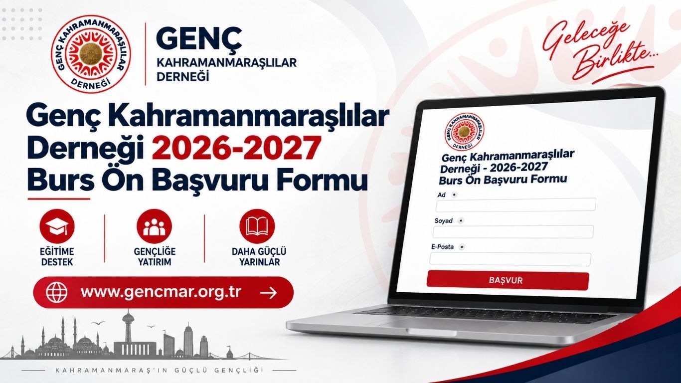Kahramanmaraşlı Üniversitelilere Müjde! GENÇMAR Burs Başvurularını Başlattı