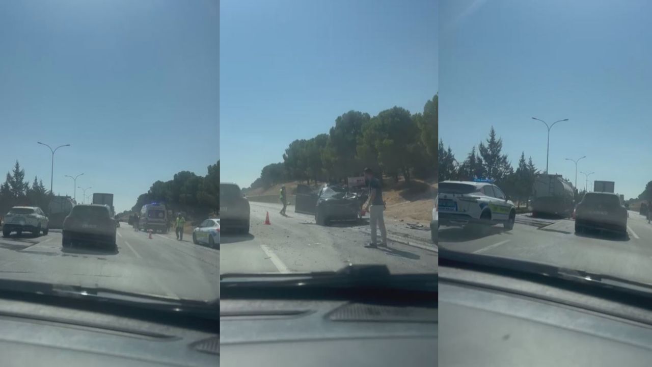 Kahramanmaraş’ta otomobil kamyona arkadan çarptı: 1 ölü, 2 yaralı