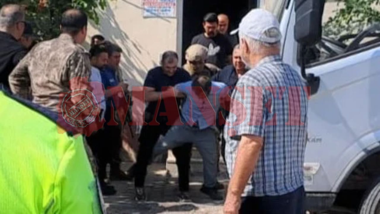 Kahramanmaraş’ta keserle ailesini rehin aldı