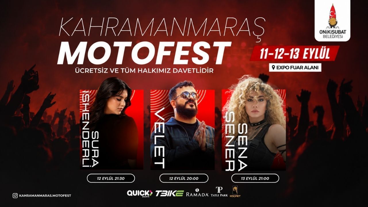 Kahramanmaraş'ta Motosiklet Tutkunları EXPO’da Buluşacak