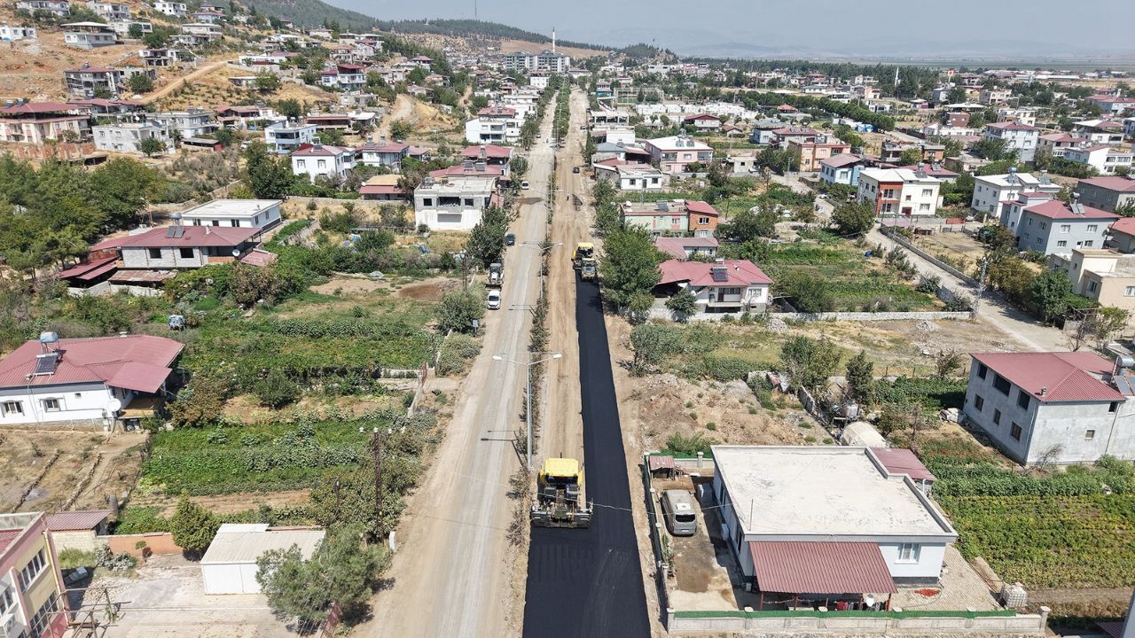 Türkoğlu’nda 2,5 Kilometrelik Ana Bulvar Baştan Sona Yenileniyor