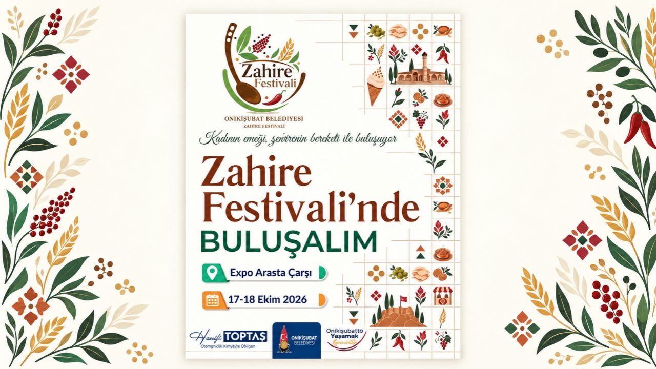 Kahramanmaraş’ta Zahire Festivali İçin Geri Sayım Başladı